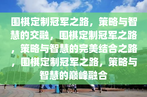 围棋定制冠军之路，策略与智慧的交融，围棋定制冠军之路，策略与智慧的完美结合之路，围棋定制冠军之路，策略与智慧的巅峰融合