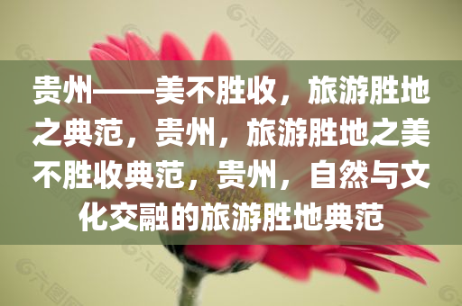 贵州——美不胜收，旅游胜地之典范，贵州，旅游胜地之美不胜收典范，贵州，自然与文化交融的旅游胜地典范
