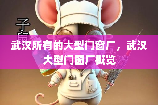 武汉所有的大型门窗厂，武汉大型门窗厂概览
