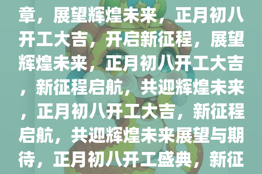 正月初八开工大发，开启新篇章，展望辉煌未来，正月初八开工大吉，开启新征程，展望辉煌未来，正月初八开工大吉，新征程启航，共迎辉煌未来，正月初八开工大吉，新征程启航，共迎辉煌未来展望与期待，正月初八开工盛典，新征程启航，共筑辉煌未来