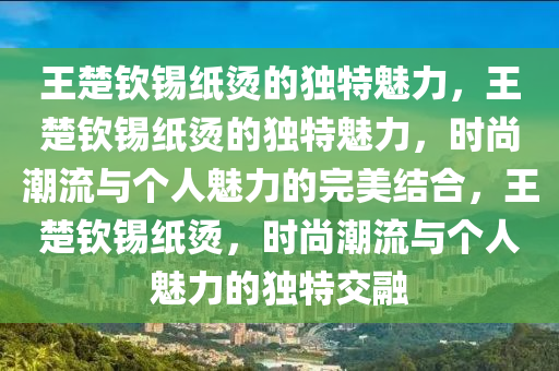 王楚钦锡纸烫的独特魅力，王楚钦锡纸烫的独特魅力，时尚潮流与个人魅力的完美结合，王楚钦锡纸烫，时尚潮流与个人魅力的独特交融