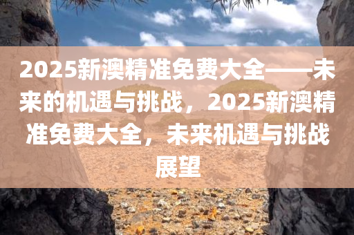 2025新澳精准免费大全——未来的机遇与挑战，2025新澳精准免费大全，未来机遇与挑战展望