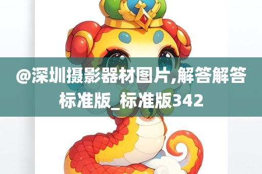 @深圳摄影器材图片,解答解答标准版_标准版342