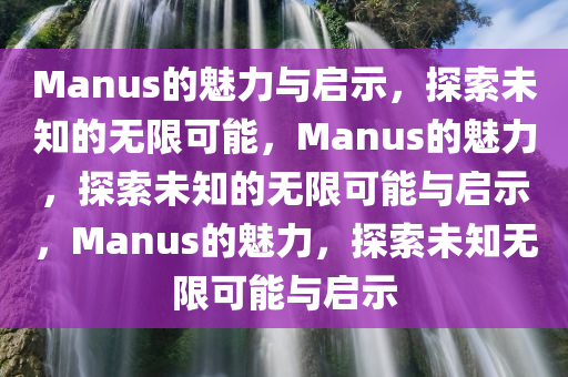 Manus的魅力与启示，探索未知的无限可能，Manus的魅力，探索未知的无限可能与启示，Manus的魅力，探索未知无限可能与启示
