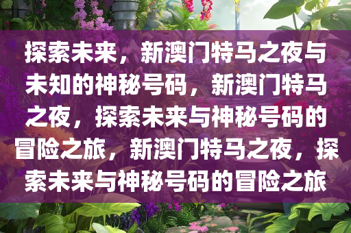 探索未来，新澳门特马之夜与未知的神秘号码，新澳门特马之夜，探索未来与神秘号码的冒险之旅，新澳门特马之夜，探索未来与神秘号码的冒险之旅