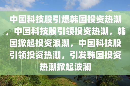 中国科技股引爆韩国投资热潮，中国科技股引领投资热潮，韩国掀起投资浪潮，中国科技股引领投资热潮，引发韩国投资热潮掀起波澜