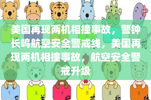 美国再现两机相撞事故，警钟长鸣航空安全警戒线，美国再现两机相撞事故，航空安全警戒升级