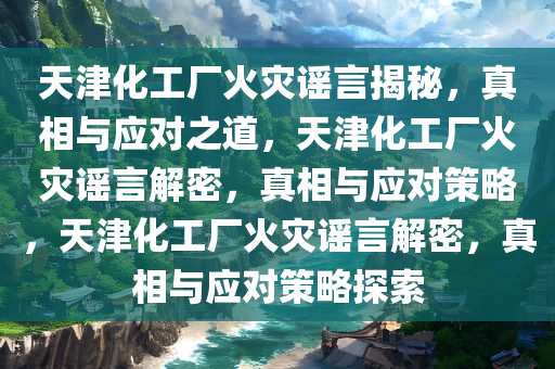 天津化工厂火灾谣言揭秘，真相与应对之道，天津化工厂火灾谣言解密，真相与应对策略，天津化工厂火灾谣言解密，真相与应对策略探索
