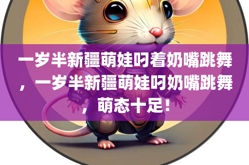 一岁半新疆萌娃叼着奶嘴跳舞，一岁半新疆萌娃叼奶嘴跳舞，萌态十足！，一岁半新疆萌娃叼奶嘴跳舞，萌态尽显！