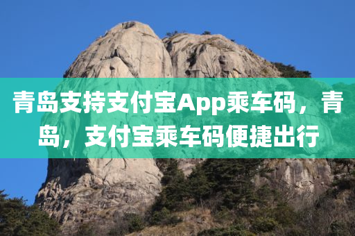 青岛支持支付宝App乘车码，青岛，支付宝乘车码便捷出行，青岛开通支付宝乘车码功能，便捷出行新体验