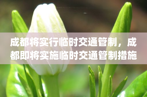 成都将实行临时交通管制，成都即将实施临时交通管制措施，成都即将实施临时交通管制措施，交通管制即将启动