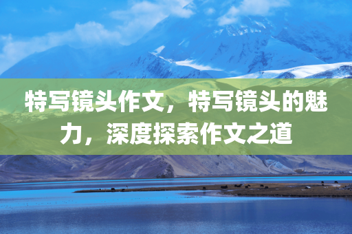 特写镜头作文，特写镜头的魅力，深度探索作文之道
