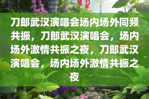 刀郎武汉演唱会场内场外同频共振，刀郎武汉演唱会，场内场外激情共振之夜，刀郎武汉演唱会，场内场外激情共振之夜