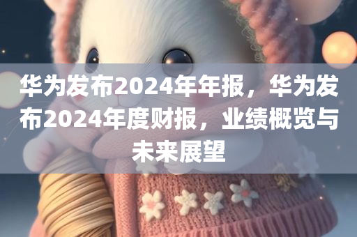华为发布2024年年报，华为发布2024年度财报，业绩概览与未来展望