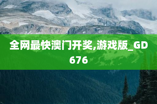 全网最快澳门开奖,游戏版_GD676