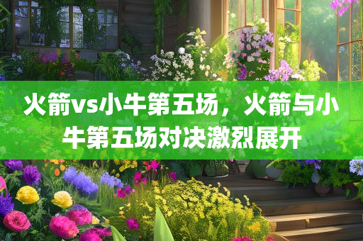 火箭vs小牛第五场，火箭与小牛第五场对决激烈展开