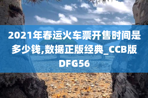 2021年春运火车票开售时间是多少钱,数据正版经典_CCB版DFG56