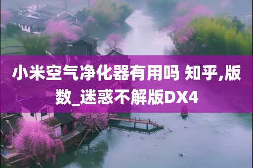 小米空气净化器有用吗 知乎,版数_迷惑不解版DX4