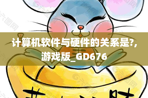 计算机软件与硬件的关系是?,游戏版_GD676