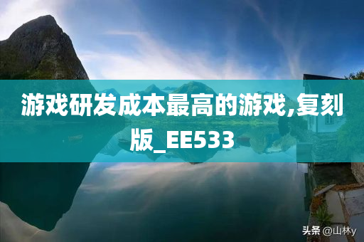 游戏研发成本最高的游戏,复刻版_EE533
