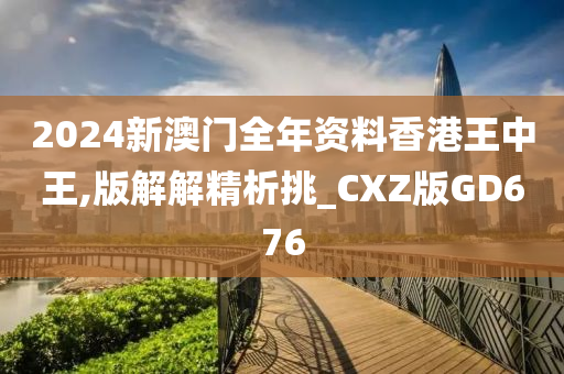 2024新澳门全年资料香港王中王,版解解精析挑_CXZ版GD676
