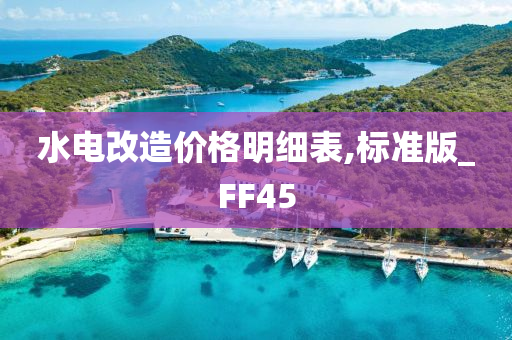 水电改造价格明细表,标准版_FF45今晚必出三肖2025_2025新澳门精准免费提供·精确判断