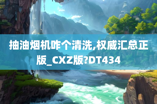 抽油烟机咋个清洗,权威汇总正版_CXZ版?DT434