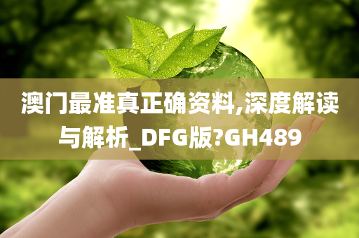 澳门最准真正确资料,深度解读与解析_DFG版?GH489