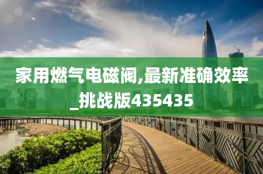 家用燃气电磁阀,最新准确效率_挑战版435435今晚必出三肖2025_2025新澳门精准免费提供·精确判断
