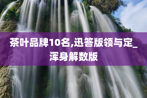 茶叶品牌10名,迅答版领与定_浑身解数版