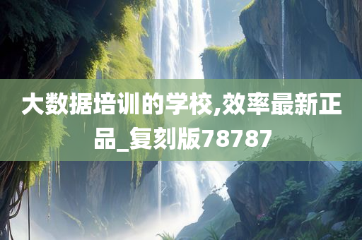 大数据培训的学校今晚必出三肖2025_2025新澳门精准免费提供·精确判断,效率最新正品_复刻版78787