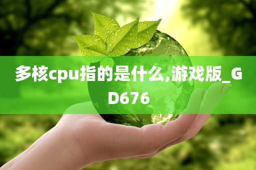 多核cpu指的是什么,游戏版_GD676