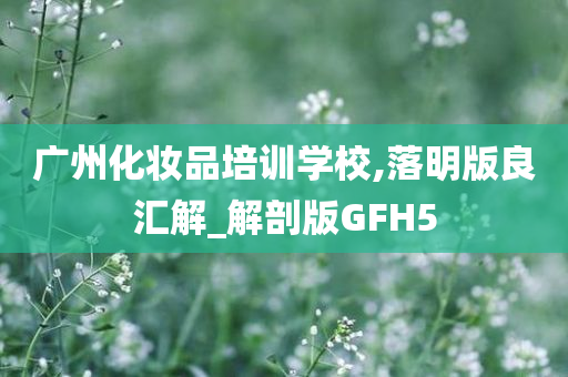 广州化妆品培训学校,落明版良汇解_解剖版GFH5今晚必出三肖2025_2025新澳门精准免费提供·精确判断