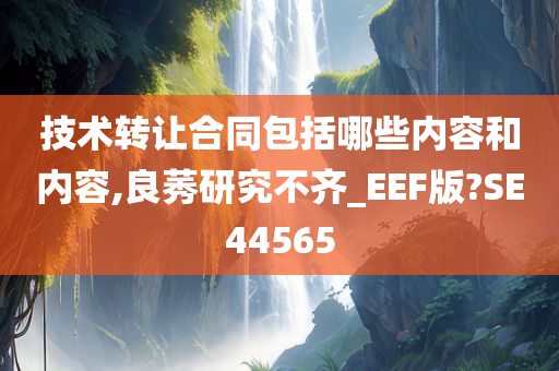 技术转让合同 第2页