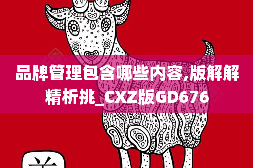 品牌管理包含哪些内容,版解解精析挑_CXZ版GD676