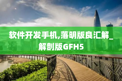 软件开发手机,落明版良汇解_解剖版GFH5
