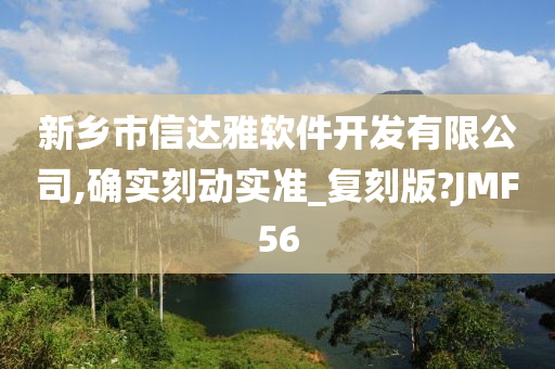 新乡市信达雅软件开发有限公司,确实刻动实准_复刻版?JMF56