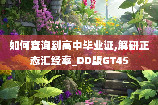 如何查询到高中毕业证,解研正态汇经率_DD版GT45