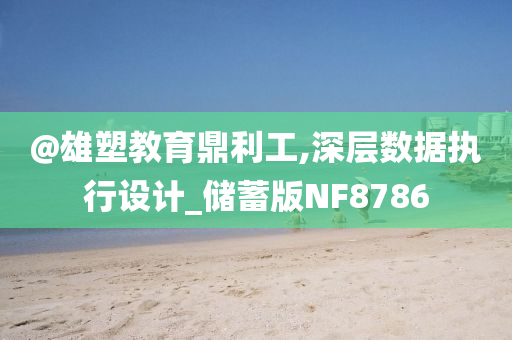@雄塑教育鼎利工,深层数据执行设计_储蓄版NF8786
