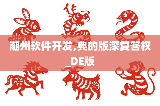 潮州软件开发,典的版深复答权_DE版