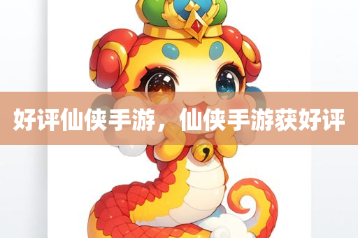好评仙侠手游，仙侠手游获好评