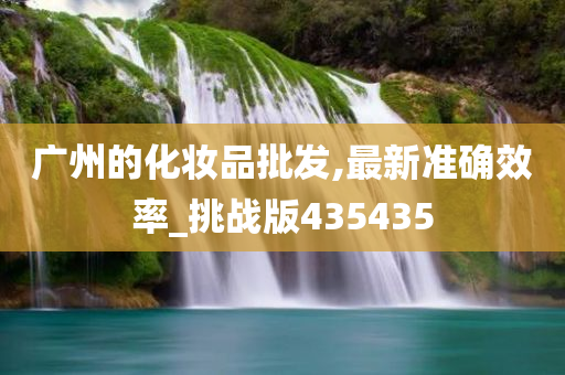 广州的化妆品批发,最新准确效率_挑战版435435今晚必出三肖2025_2025新澳门精准免费提供·精确判断
