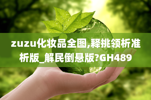 zuzu化妆品全图,释挑领析准析版_解民倒悬版?GH489