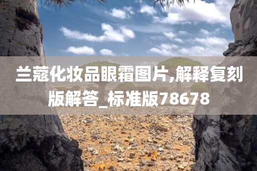 兰蔻化妆品眼霜图片,解释复刻版解答_标准版78678