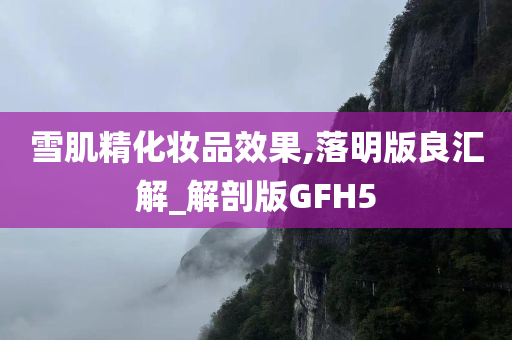 雪肌精化妆品效果,落明版良汇解_解剖版GFH5今晚必出三肖2025_2025新澳门精准免费提供·精确判断
