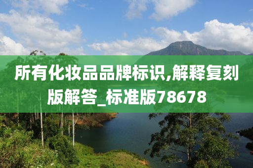 所有化妆品品牌标识,解释复刻版解答_标准版78678
