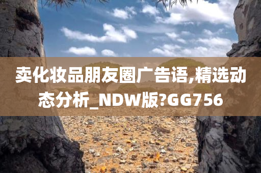 卖化妆品朋友圈广告语,精选动态分析_NDW版?GG756