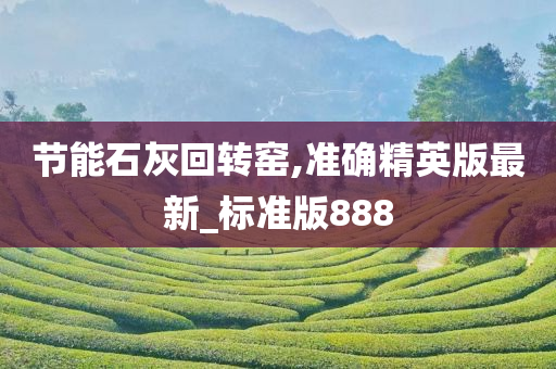 节能石灰回转窑,准确精英版最新_标准版888