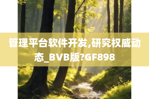 管理平台