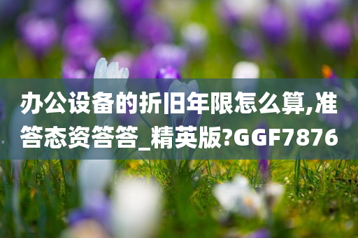 办公设备的折旧年限怎么算,准答态资答答_精英版?GGF787今晚必出三肖2025_2025新澳门精准免费提供·精确判断6